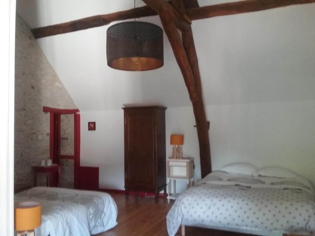 Les Hirondelles Bed & Breakfast Onzain Bagian luar foto