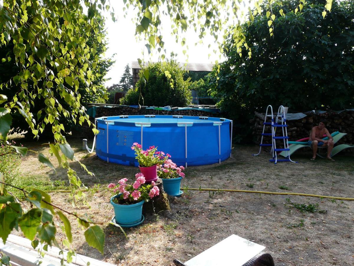 Les Hirondelles Bed & Breakfast Onzain Bagian luar foto
